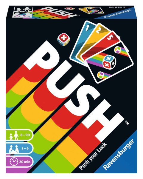 RAVENSBURGER Kartenspiel PUSH 26828 Push your luck
