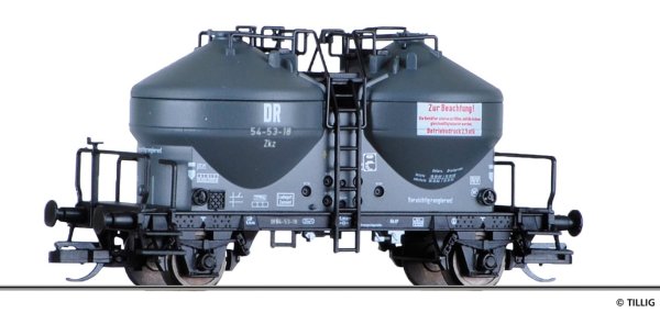 TILLIG Staubsilowagen Zkz DR Ep.III 17707 Spur TT