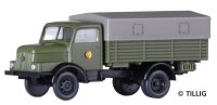 TILLIG H3A Hochbordpritsche/Plane NVA 19068 LKW-Modell 1:120