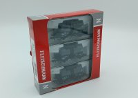 FLEISCHMANN Set mit 3 Kesselwagen, Bauart Z DR Ep.IV 841601 Spur N