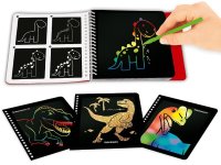 DEPESCHE 10711 - Dino World Mini Magic Scratch Book