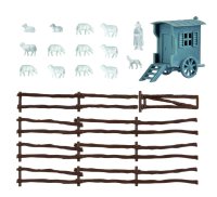 VOLLMER Schäferwagen mit Schafherde Bausatz 47717...