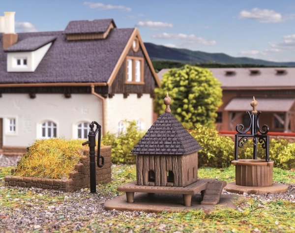 VOLLMER Deko-Set Bauernhof Bausatz 47708 Spur N