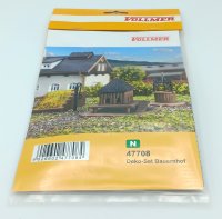 VOLLMER Deko-Set Bauernhof Bausatz 47708 Spur N