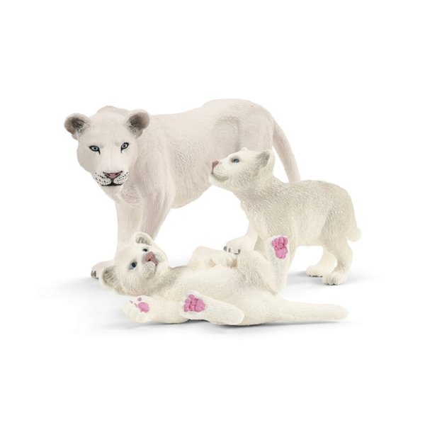 SCHLEICH Wild Life 42505 Löwenmutter mit Babys