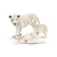 SCHLEICH Wild Life 42505 Löwenmutter mit Babys