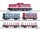 TILLIG 01208 Digital Start Set, Diesellokomotive BR 110 mit Güterzug DR Ep.IV Spur TT