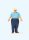 PREISER 28128 XXL Mann, Einzelfigur Spur H0