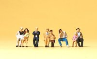 PREISER Sitzende Reisende 75024 Figuren-Set Spur TT