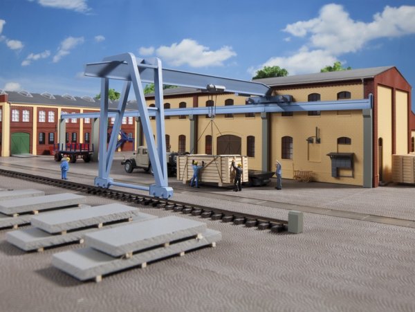 AUHAGEN Halbportalkran Bausatz 11437 Spur H0