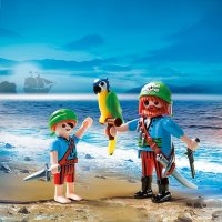 PLAYMOBIL Pirates 5164 Duo Pack Großer und kleiner Pirat