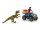 SCHLEICH® Dinosaurs 41466 - Flucht auf Quad vor Velociraptor