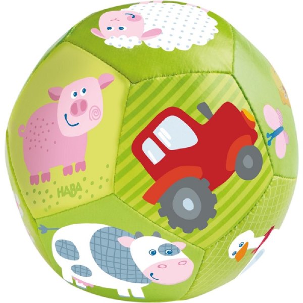 HABA 302483 Babyball Auf dem Bauernhof 11 cm