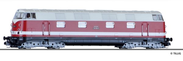 TILLIG Diesellokomotive 118 550-3 DR Ep.IV 02677 Spur TT