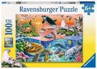 RAVENSBURGER® 10681 - Kinderpuzzle Bunter Ozean