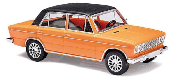 BUSCH 50556 Lada 1600 orange mit schwarzem Dach PKW-Modell 1:87
