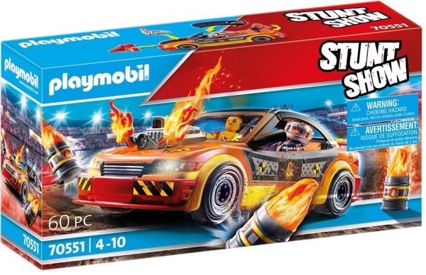 PLAYMOBIL Stuntshow 70551 Stuntshow Crashcar