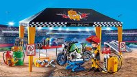 PLAYMOBIL Stuntshow 70552 Stuntshow Werkstattzelt