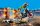 PLAYMOBIL Stuntshow 70553 Stuntshow Motorrad mit Feuerwand