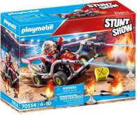 PLAYMOBIL Stuntshow 70554 Stuntshow Feuerwehrkart