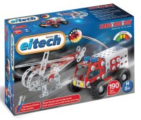 EITECH 00080 Metallbaukasten Feuerwehr Set Helikopter und...