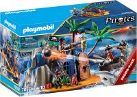 PLAYMOBIL® 70556 - Pirateninsel mit Schatzversteck