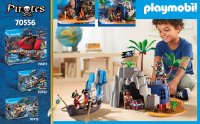 PLAYMOBIL® 70556 - Pirateninsel mit Schatzversteck