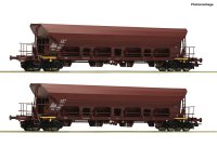 ROCO 67088 Set mit 2 Selbstentladewagen Gattung Facs DR...