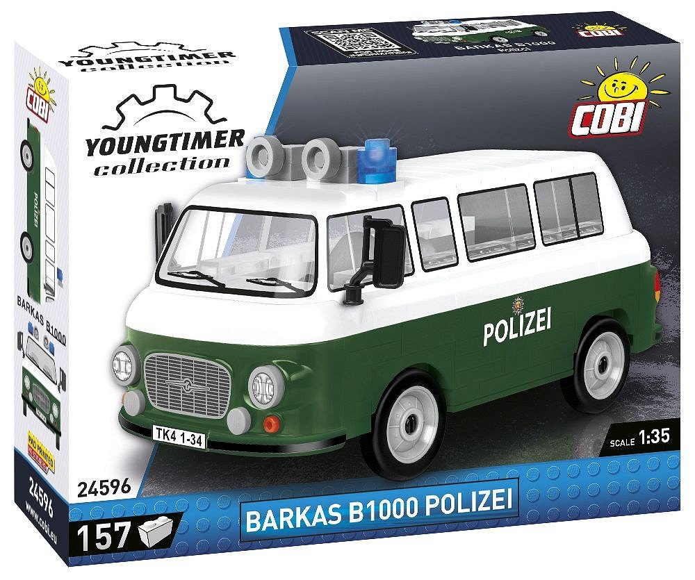 Cobi 24596 Barka B1000 Polizei - Youngtimer