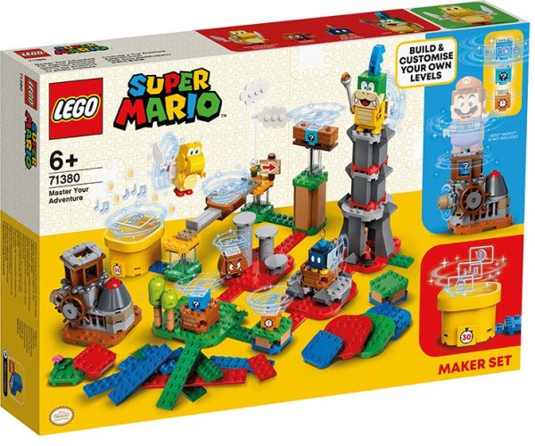 LEGO&reg; Super Mario 71380 - Baumeister-Set f&uuml;r eigene Abenteuer