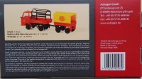 AUHAGEN 40503 Multicar M22 mit Anhänger Minol-Service Bausatz Automodell Spur TT