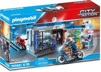 PLAYMOBIL City Action 70568 Polizei Flucht aus dem Gefängnis