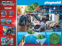 PLAYMOBIL City Action 70569 Polizei-Hubschrauber Fallschirm-Verfolgung