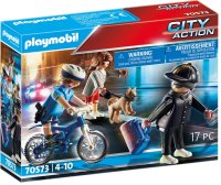 PLAYMOBIL City Action 70573 Polizei-Fahrrad Verfolgung...