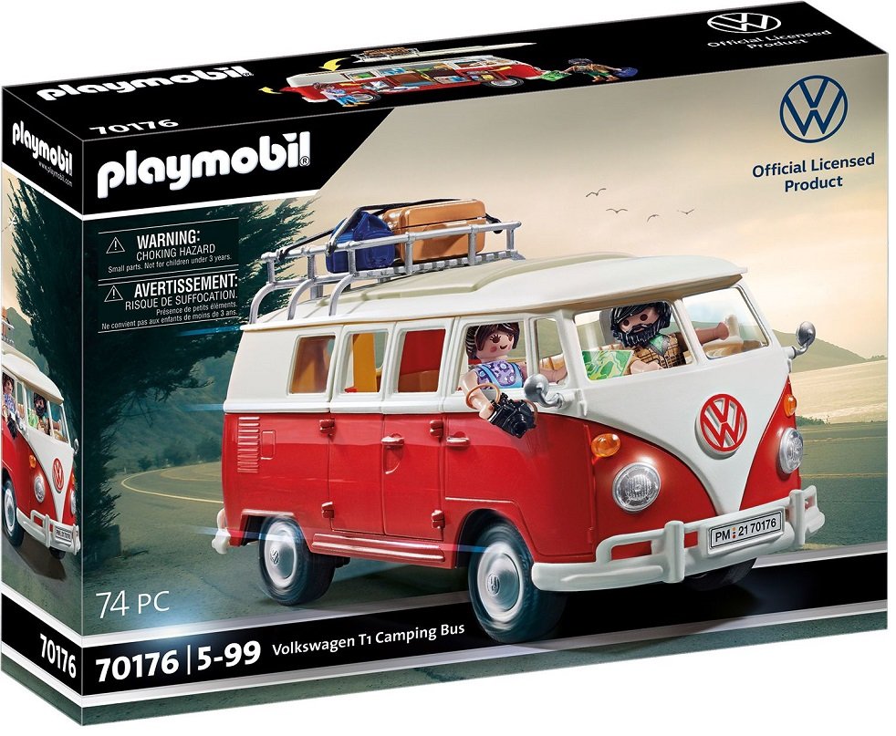 PLAYMOBIL Classic Cars 70176 Volkswagen T1 Camping Bus, 49,99