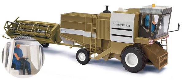 BUSCH 40178 - Mähdrescher Fortschritt E514 mit Bäuerin - 1:87
