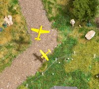 BUSCH 5487 Modellflug Bausatz Spur H0