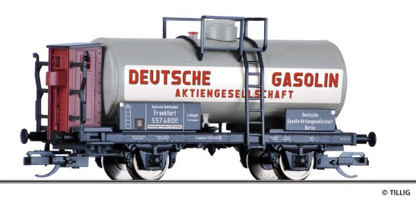 TILLIG Kesselwagen Deutsche Gasolin AG DRG Ep.II 95867 Spur TT