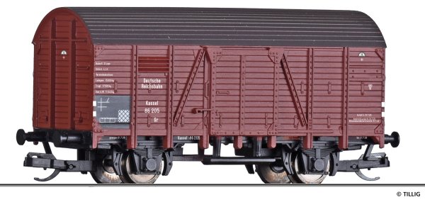 TILLIG Gedeckter Güterwagen Gr Kassel DRG Ep.II 17121 Spur TT