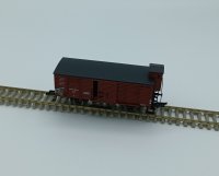 TILLIG Gedeckter Güterwagen Gn Eutin-Lübecker Eisenbahn DRG Ep.II 17930 Spur TT