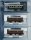 TILLIG Set mit 3 Reisezugwagen Mecklenburgischer Reisezug 2 MFFE Ep.I 01048 Spur TT