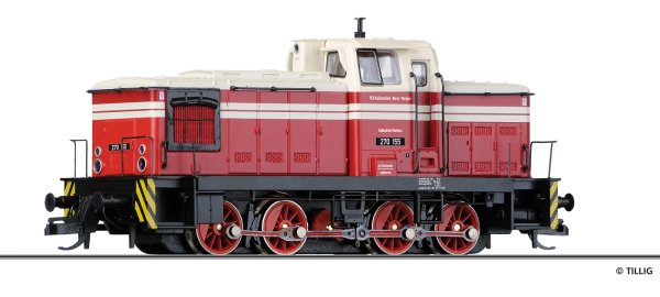 TILLIG 96119 Diesellokomotive BR 270 155 VEB Kalikombinat Werra Ep.III Spur TT