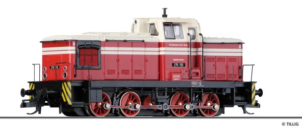TILLIG Diesellokomotive BR 270 155 VEB Kalikombinat Werra Ep.III 96119 Spur TT