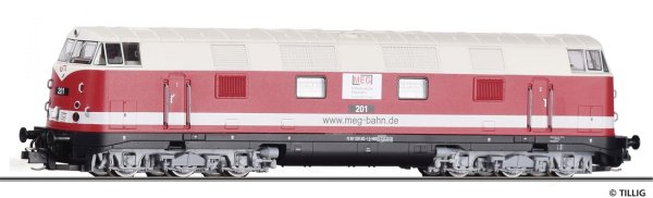 TILLIG Diesellokomotive BR 228 502-1 der Mitteldeutschen Eisenbahn GmbH MEG Ep.VI 04652 Spur TT