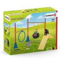 SCHLEICH Farm World 42536 - Spielspaß für Hunde