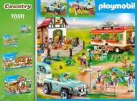 PLAYMOBIL Country 70511 PKW mit Ponyanhänger