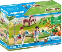 PLAYMOBIL Country 70512 Fröhlicher Ponyausflug