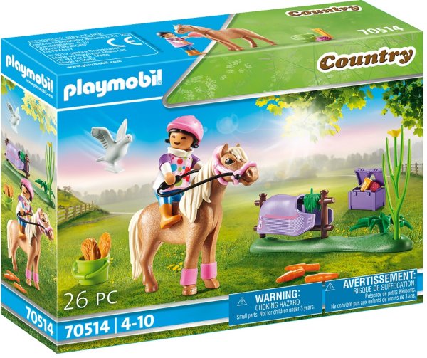 PLAYMOBIL Country 70514 Sammelpony Isl&auml;nder