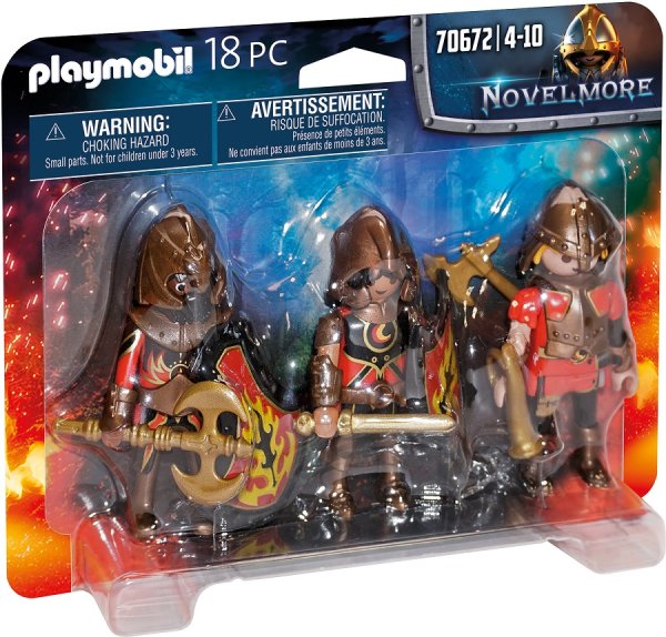PLAYMOBIL Novelmore 70672 Set mit 3 Burnham Raiders