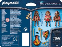 PLAYMOBIL Novelmore 70672 Set mit 3 Burnham Raiders